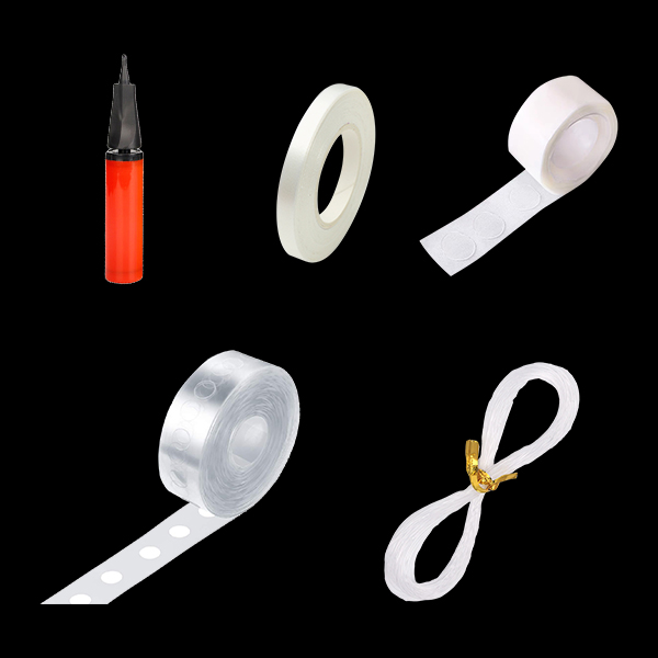 Знакомство с распространенными аксессуарами в наборах воздушных шаров