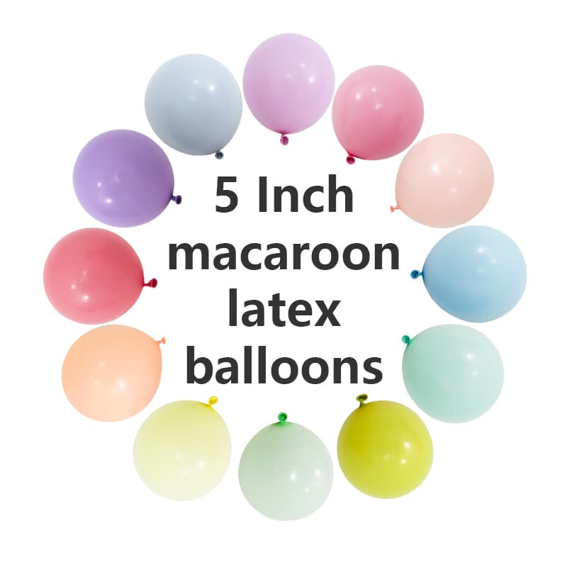5-дюймовые латексные воздушные шары Macaron