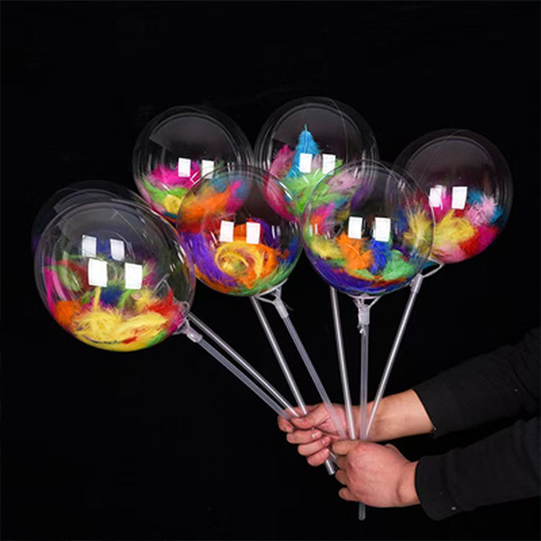 Bobo Balloon с пером начинкой