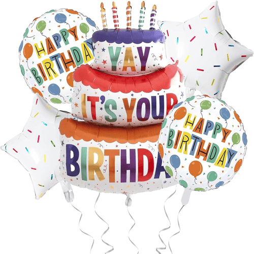 Набор на день рождения из фольгированных шаров