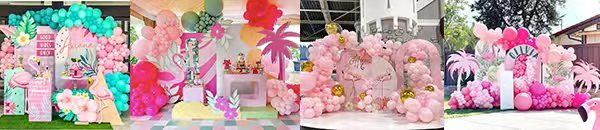 Matte Hawaiian Balloon Garland Kit