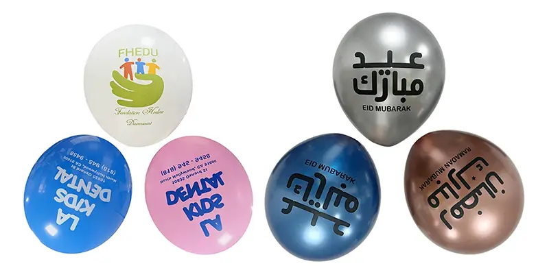 Logo printing balloon