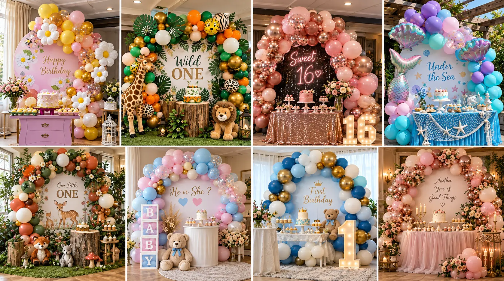 Wholesale Party Balloon Arch Kits for general events from Borun Balloon Factory